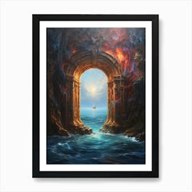 Gateway To The Ocean Art Print