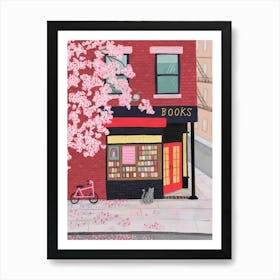 New York Book Shop Art Print