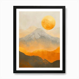 Mt Fuji Art Print