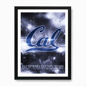 California Golden Bears Art Print