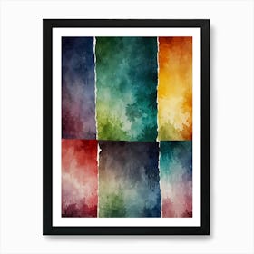 Watercolor Background 8 Art Print