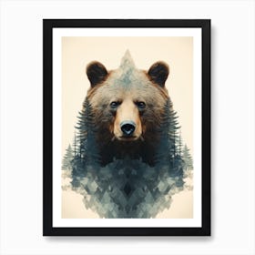 Grizzly Bear Art Print