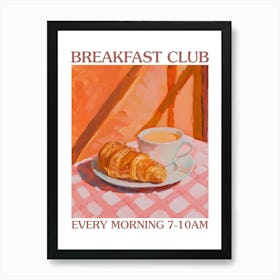 Breakfast Club Yogurt, Coffee And Bread 2 Art Print