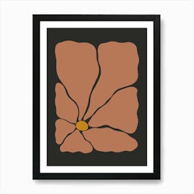 Autumn Flower 03 - Caramel Apple Art Print