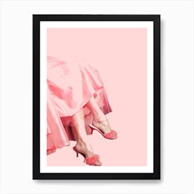 Pink Lady I Art Print