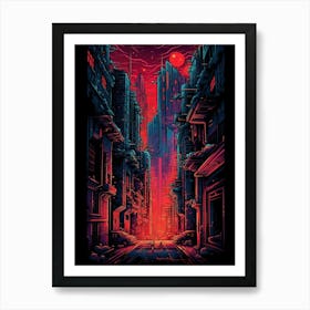 Cityscape 3 Art Print