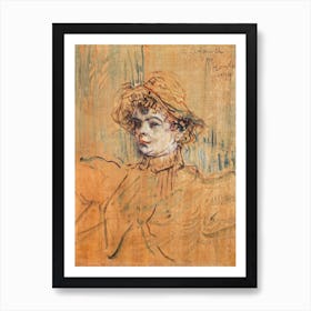 Mademoiselle Nys (1899), Henri de Toulouse-Lautrec Art Print
