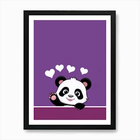 Panda Bear 2 Art Print