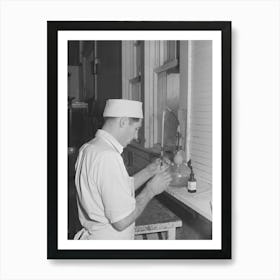 Making Acidity Test At The Tillamook Cheese Plant, Tillamook, Oregon By Russell Lee Art Print