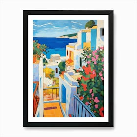 Otranto Italy 3 Fauvist Painting Art Print