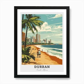 Dubai Safrica Travel Art Print