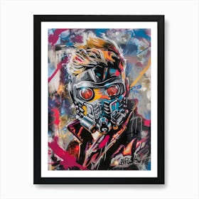 Guardians Of The Galaxy Star Lord 1 Art Print