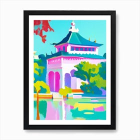 Summer Palace, 1, China Abstract Still Life Art Print