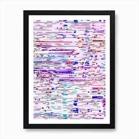 Candy Birch Art Print