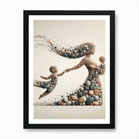 Mother And Child 1 Art Print