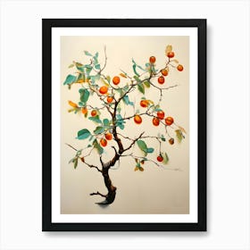 Pomegranate Tree 1 Art Print