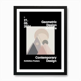 Geometric Design Archive Poster 59 Affiche