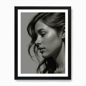 Portrait Of A Woman 48 Art Print