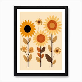Sunflowers 15 Art Print