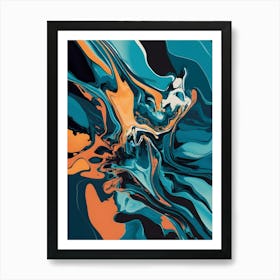 Abstract Painting 1 Art Print