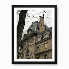 Building In Paris Art Print