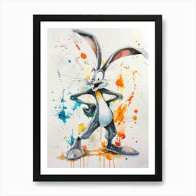 Bugs Bunny Art Print