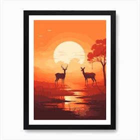 South Luangwa National Park - Zambia Art Print