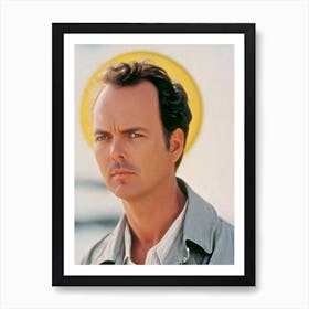 Michael Keaton Retro Collage Movies Art Print