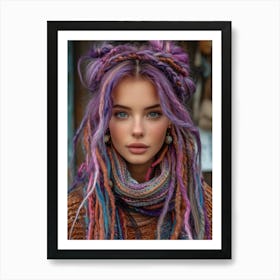 Dreadlocks Art Print