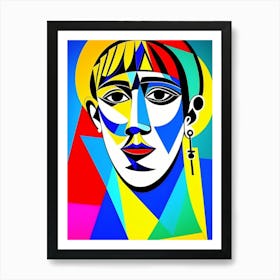 Abstract Of A Woman Art Print