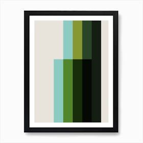 Minimal Retro 6 Art Print