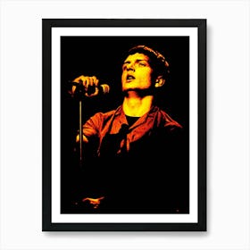 Ian Curtis Joy Division 4 Art Print