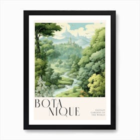 Botanique Fantasy Gardens Of The World 22 Art Print