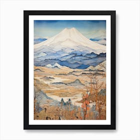 Fuji Hakone Izu National Park Japan 3 Art Print