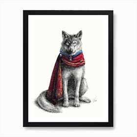 Wolf Prince Art Print