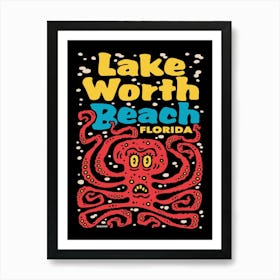 Lake Worth Beach Florida Art Print