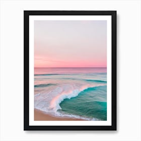 Hyams Beach, Australia Pink Photography 1 Art Print