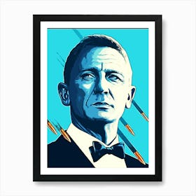 James Bond 3 Art Print