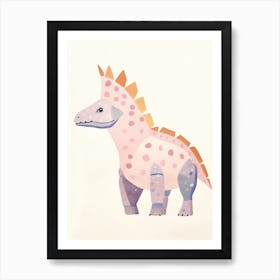 Nursery Dinosaur Art Pachycephalosaurus 5 Art Print