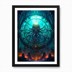 Octopus 1 Art Print