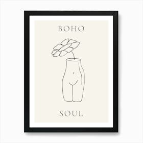 Boho Soul 41 Art Print