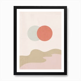 Eclipse Abstract Art Print
