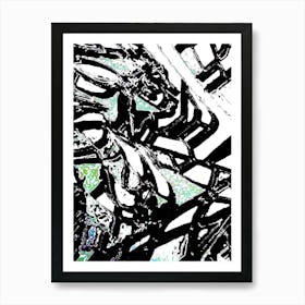 Abstract By Person 2 Art Print