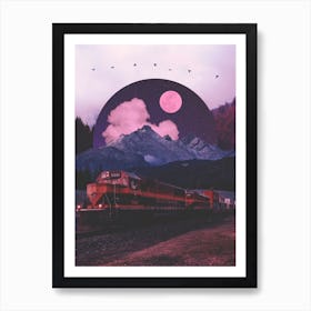 Endless Trip Art Print