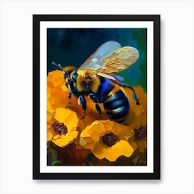 Apis Bee 1 Painting Art Print