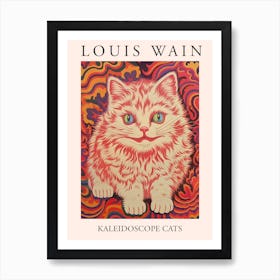 Louis Wain, Kaleidoscope Cats Poster 20 Art Print