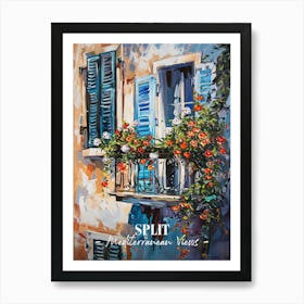 Mediterranean Views Split 2 Art Print