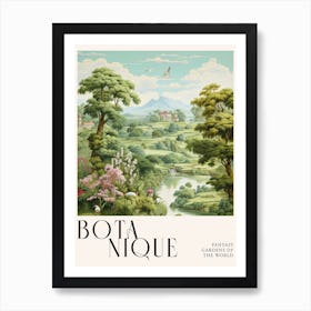 Botanique Fantasy Gardens Of The World 38 Art Print