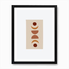 Abstract Circles Art Print