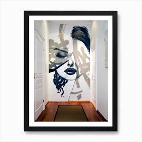 Wall Painting Art Print